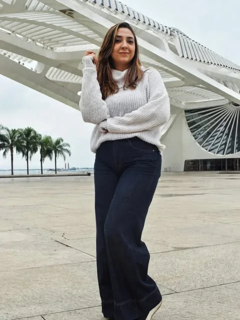 Raquel Zanquini no Museu do Amanhã