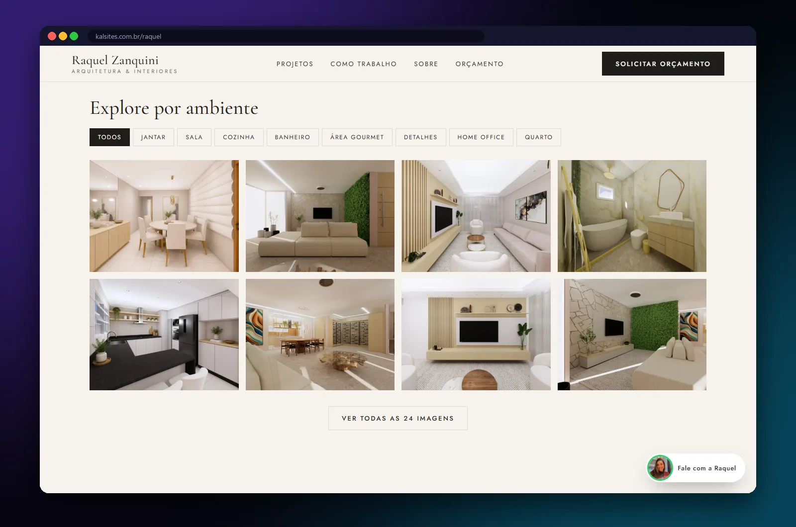 Raquel Zanquini Arquitetura: mais uma seção no computador
